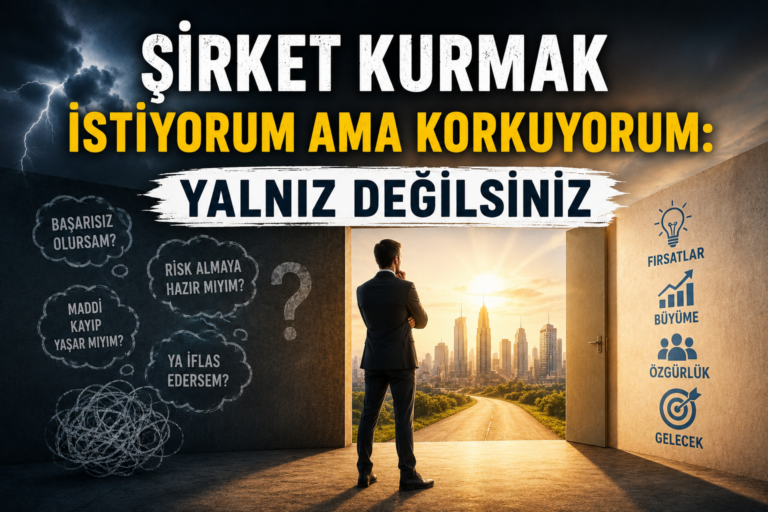 Şirket Kurmak İstiyorum Ama Korkuyorum