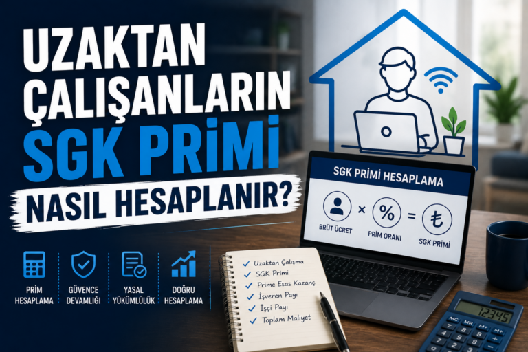 SGK Danışmanlığı - Uğur Erbil Serbest Muhasebeci Mali Müşavir
