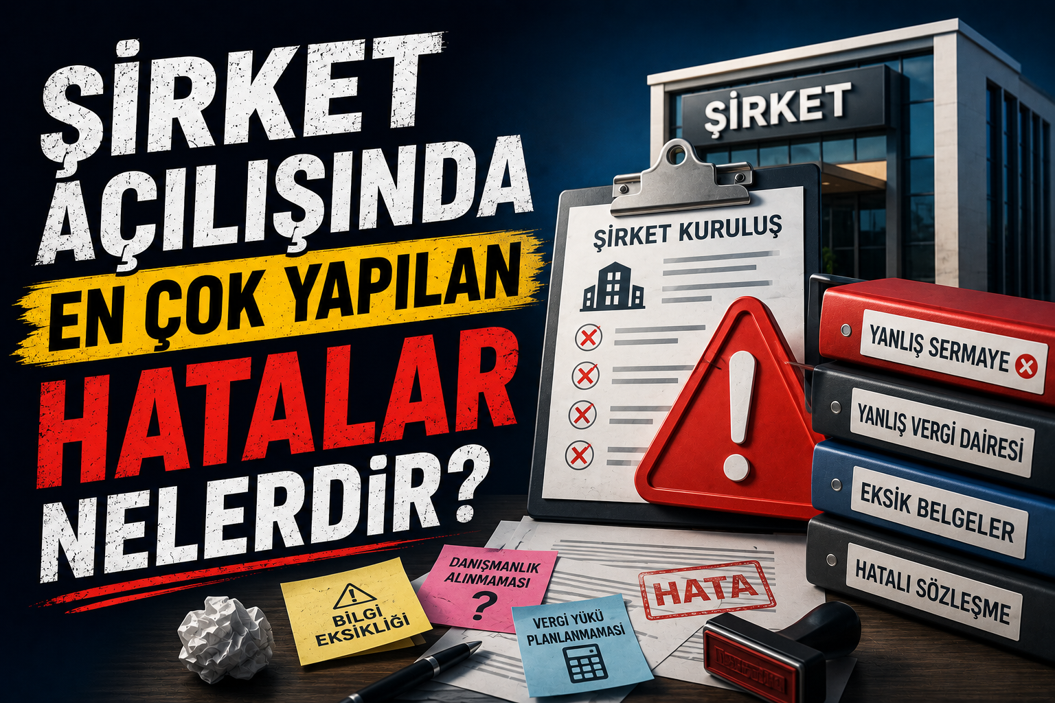 Şirket Kuruluşu Danışmanlığı - Uğur Erbil Serbest Muhasebeci Mali Müşavir